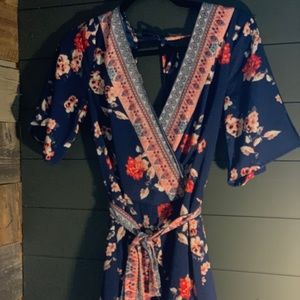 Francesca’s Floral Romper